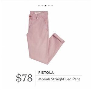 StitchFix PISTOLA lilac straight leg sz27